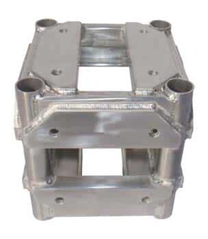 6 WAY SILVER CORNER BLOCK