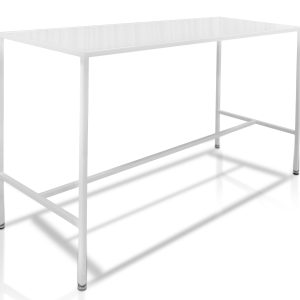 COMMUNAL WHITE BAR TABLE RENTAL