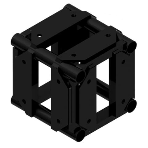 6 WAY BLACK CORNER BLOCK